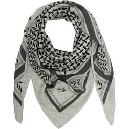 Lala Berlin Triangle Trinity Classic Scarf S - Flanella/Light Grey Melange