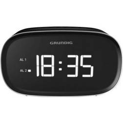 Grundig SCN340 Radio-réveil 2 Watt noir