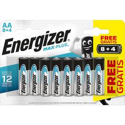 Energizer Pilas aaa LR6 1,5V Alcalinas Max plus, paquete de 8 4 pilas