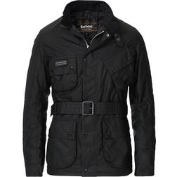 Barbour International Wax Jacket - Black