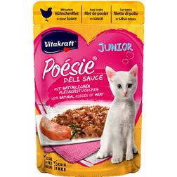 Vitakraft Poesia Deli Sauce Junior + chicken fillet 0.1kg