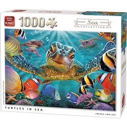 King Turtles in Sea 1000 Pieces