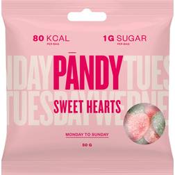 Pandy Candy Sweet Hearts 50g