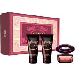 Versace Crystal Noir Set EdT 50ml + Shower Gel 50ml + Body Lotion 50ml