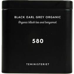 Teministeriet 580 Black Earl Grey Organic Tin 100g