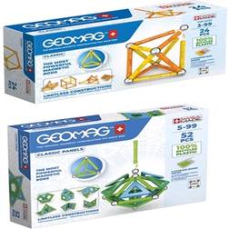 Geomag Bundle Classic Panels Green 24pcs