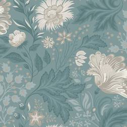 Sandberg Wallpaper Tapete Ava Indigo Blue turchese