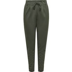 Only Pantalon À Pince 'ONLPoptrash' - Kaki