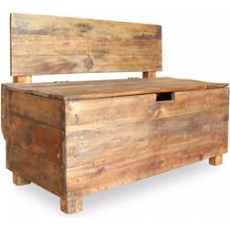 Manor House 808138 Storage Bench 86x60cm