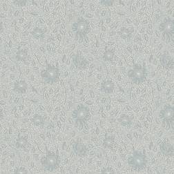 Sandberg Wallpaper Florale Tapete Anton von Misty Blue blu/blu chiaro