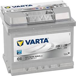 Varta Batterie Auto C6 droite) 12V 52AH 520A