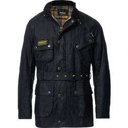 Barbour Slim Wax Jacket - Black