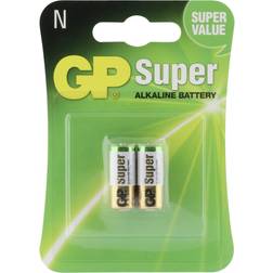 GP Batteries Super Batteria (N) Alcalina/manganese 1.5 V 2 pz