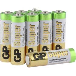 GP Batteries Super Alkaline Batterij Aa 8st. 1.5v