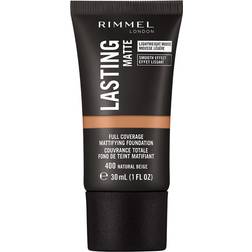 Rimmel Lasting Matte maquillaje matificante tono 400 Natural Beige 30 ml