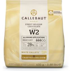 Callebaut Chocolate Blanco En Gotas 28% Bolsa De 400 Gramos 400g