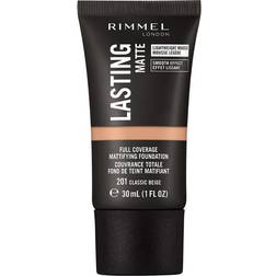 Rimmel Chanel Lasting Matte Foundation 201 Classic Beige 30ml