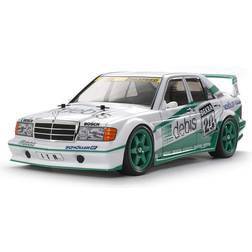 Tamiya TT-01E Mercedes Benz 190E debis Zakspeed brushed 1:10 Auto RC électrique Voiture de tourisme 4 roues motrices (4WD) kit à monter