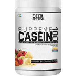 Delta Nutrition Supreme Casein 100 Strawberry & White Chocolate 900g