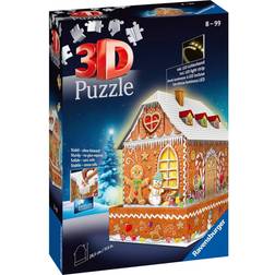 Ravensburger 3D Gingerbread House at Night 216 Pieces