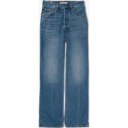 Levi's Ribcage Straight Ankle Jeans - Haight at the Ready/Indigo