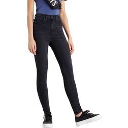 Levi's Mile High Super Skinny Jeans - Black Ground