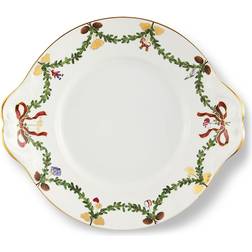 Royal Copenhagen Star Fluted Christmas Dinner Plate 10.75"