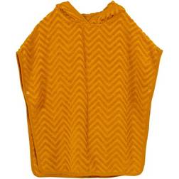 Filibabba Zigzag Poncho Golden Mustard