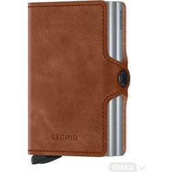 Secrid Twin Wallet - Vintage Cognac Silver