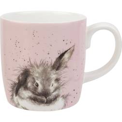 Royal Worcester Wrendale Designs Bathtime Rabbit Mugg 40cl