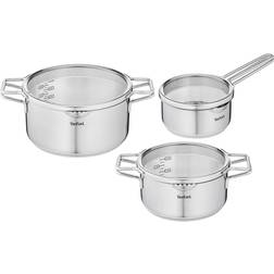 Tefal Nordica Cookware Set with lid 6 Parts