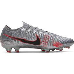 NIKE Mercurial Vapor 13 Elite FG M - Metallic Bomber Grey/Particle Grey/Laser Crimson/Black