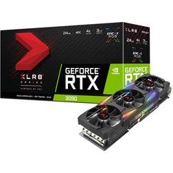 PNY GeForce RTX 3090 Gaming EPIC-X RGB XLR8 GAMING Edition 24 Go GDDR6X PCIe 4.0 x16 HDMI 3 x DisplayPort