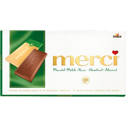 Merci Tablets Hasselnød-Mandel 100g