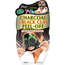 7th Heaven Charcoal & Black Clay Peel-Off Mask 10ml