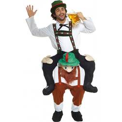 Morphsuit Bearded Bavarian Piggyback Costume