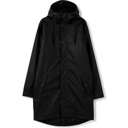 Tretorn Wings Monochrome Padded Rain Jacket Unisex - Jet Black