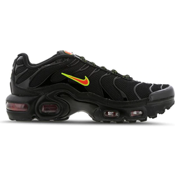 Nike Air Max Plus GS - Black/Hyper Crimson/Volt