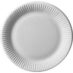 Papstar Plates Pure White 25-pack