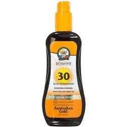 Australian Gold Spray Oil Sunscreen Hydrating Formula Carrot Oil SPF30