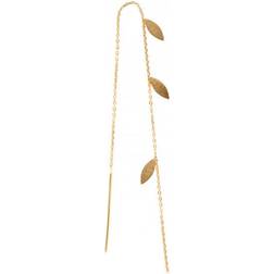 Stine A Three Leaves Earring - Gold