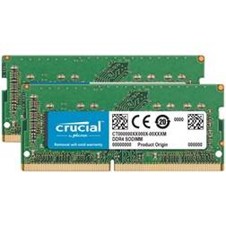 Crucial Mémoire Mac SO-DIMM DDR4 2666 MHz 64 Go 2 x 32 Go CL19