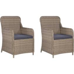 vidaXL 44147 2-pack Trädgårdsmatstol