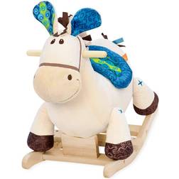 B.Toys Banjo Wooden Rocking Horse