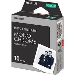 Fujifilm Instax SQUARE Monochrome Instant Film, 10 Exposures