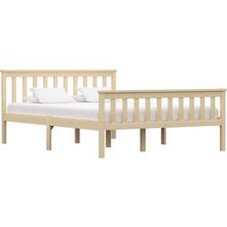vidaXL Solid Pine 82cm Sängram 140x200cm