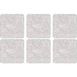 Pimpernel Pure Morris Strawberry Thief Coaster 6pcs