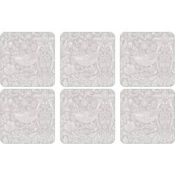 Pimpernel Pure Morris Strawberry Thief Glasbrik 6stk