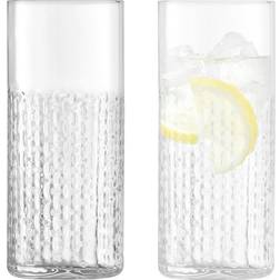 LSA International Wicker Highball Drink Glass 40cl 2pcs