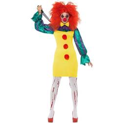 Smiffys Horror clown Ellie